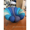 Modern Swivel Danish DesignCasualSwivelAccentAnemoneArmchair